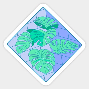 Monstera Room Sticker